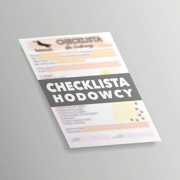 Niezbędnik hodowcy - checklista przy wydawaniu psa